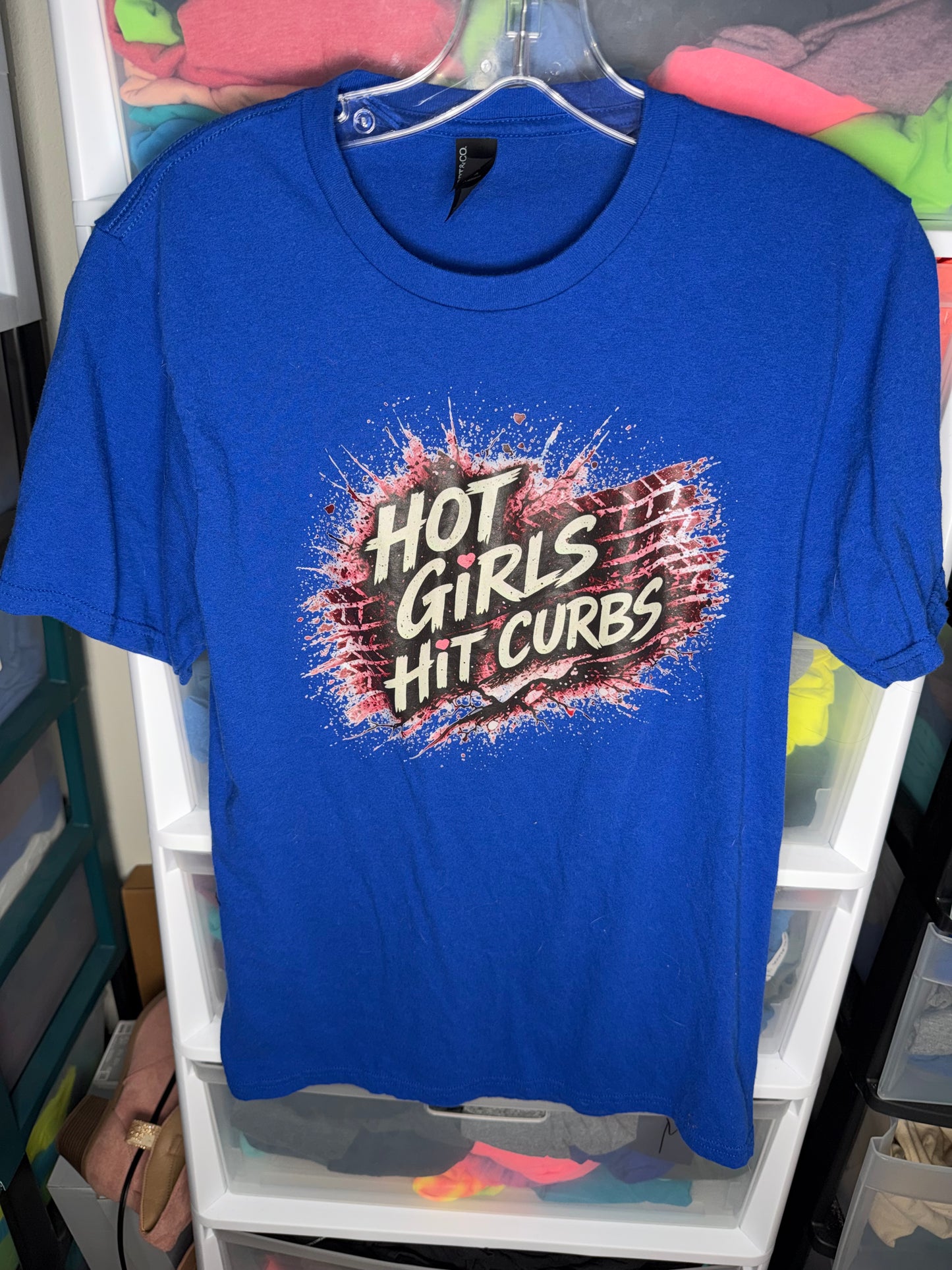 Hot girls hit curbs