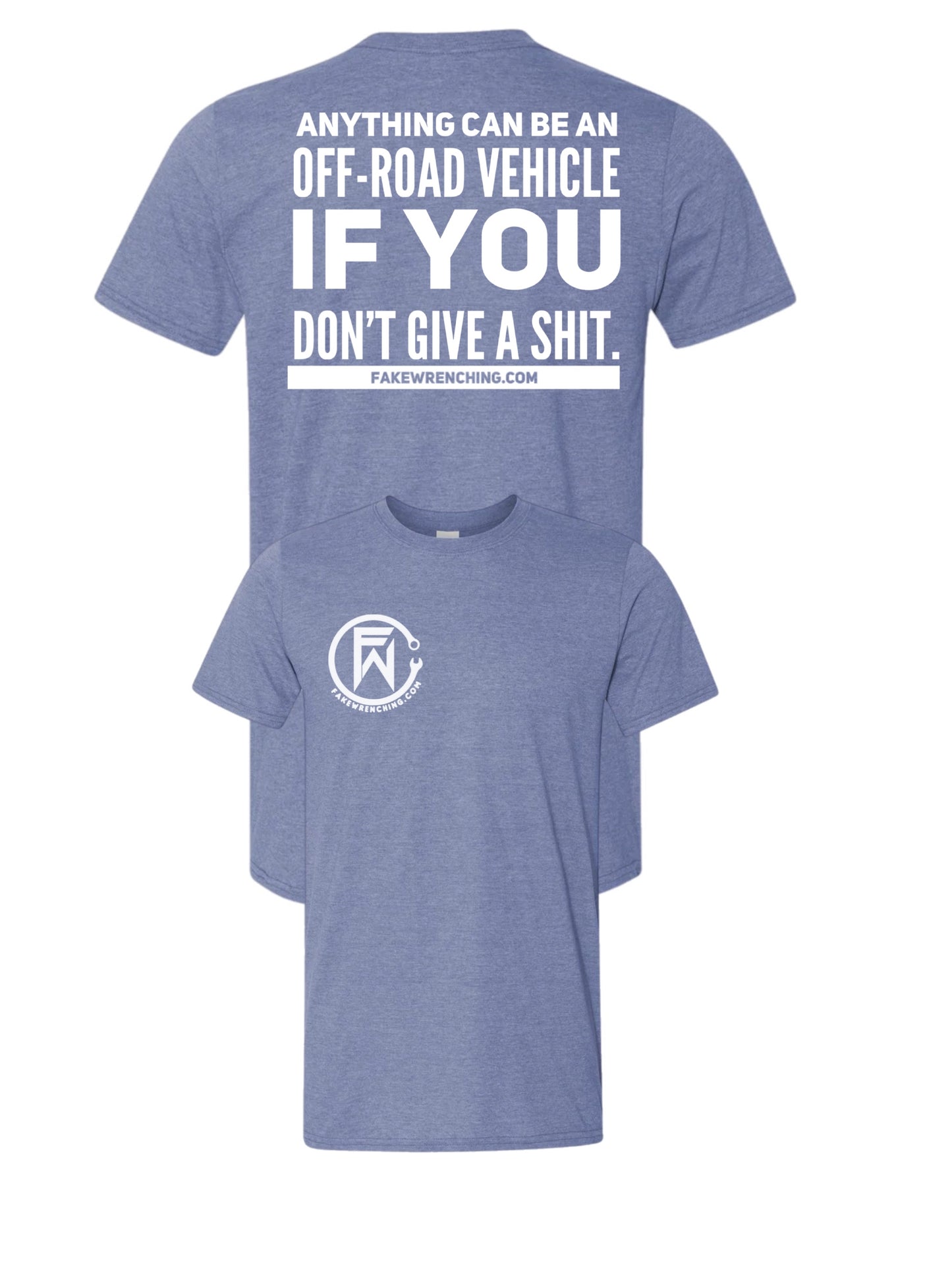 Anything can be an offroad vehicle if you don’t give a shit tee