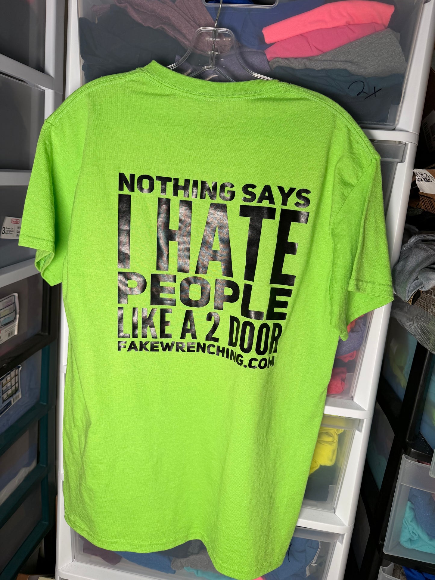 Nothing says I hate people shirt