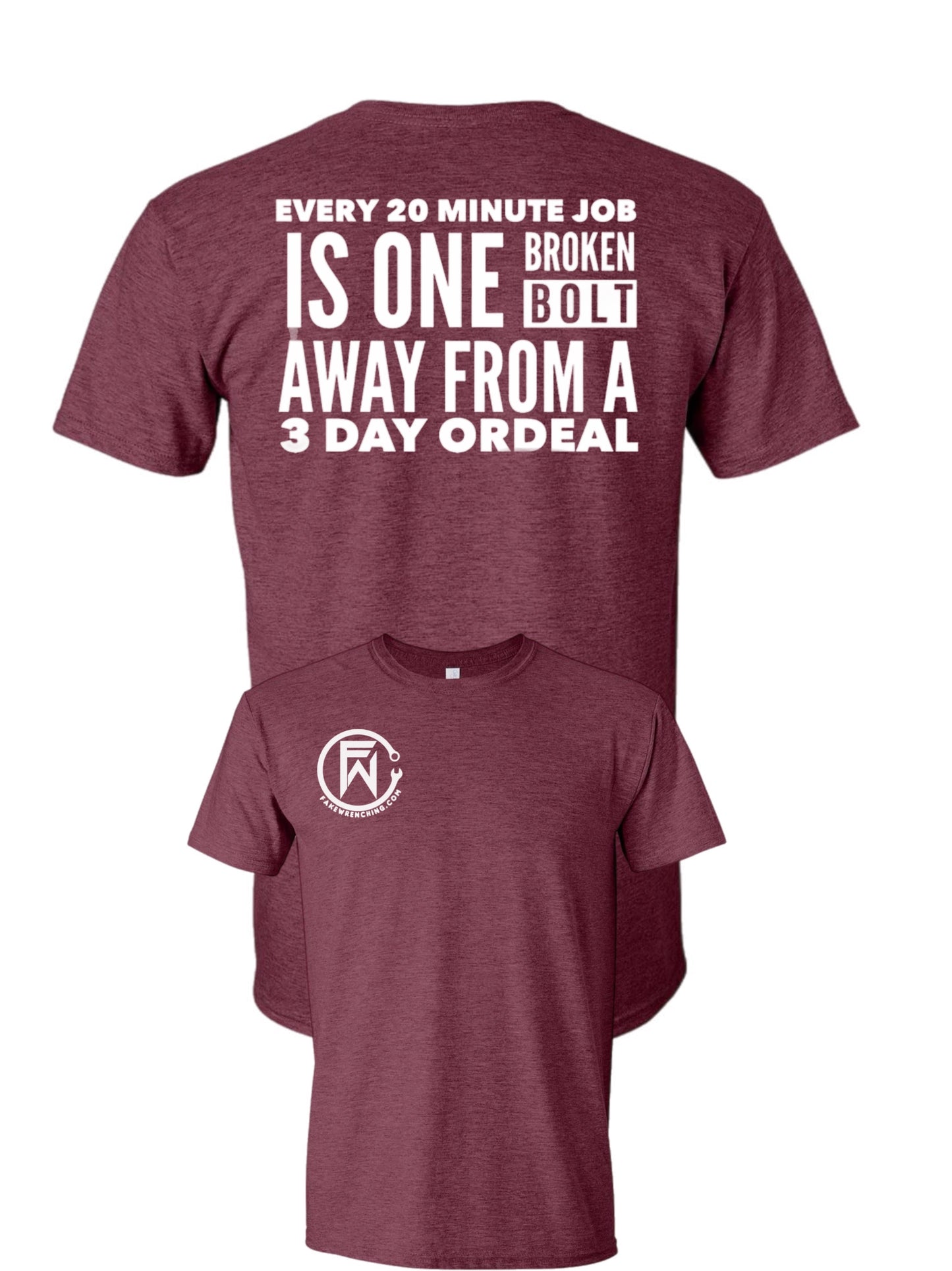 One broken bolt unisex shirt