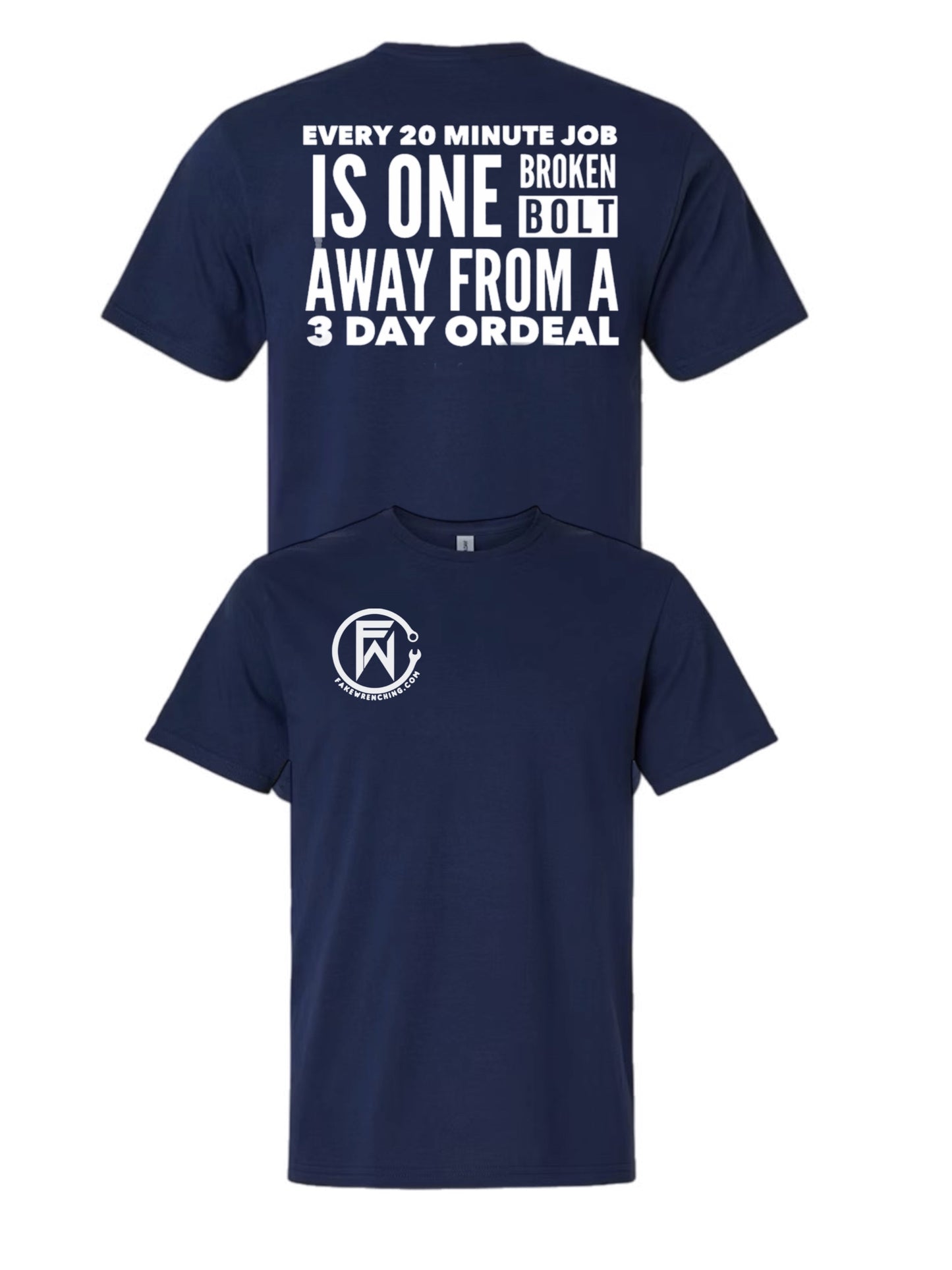 One broken bolt unisex shirt