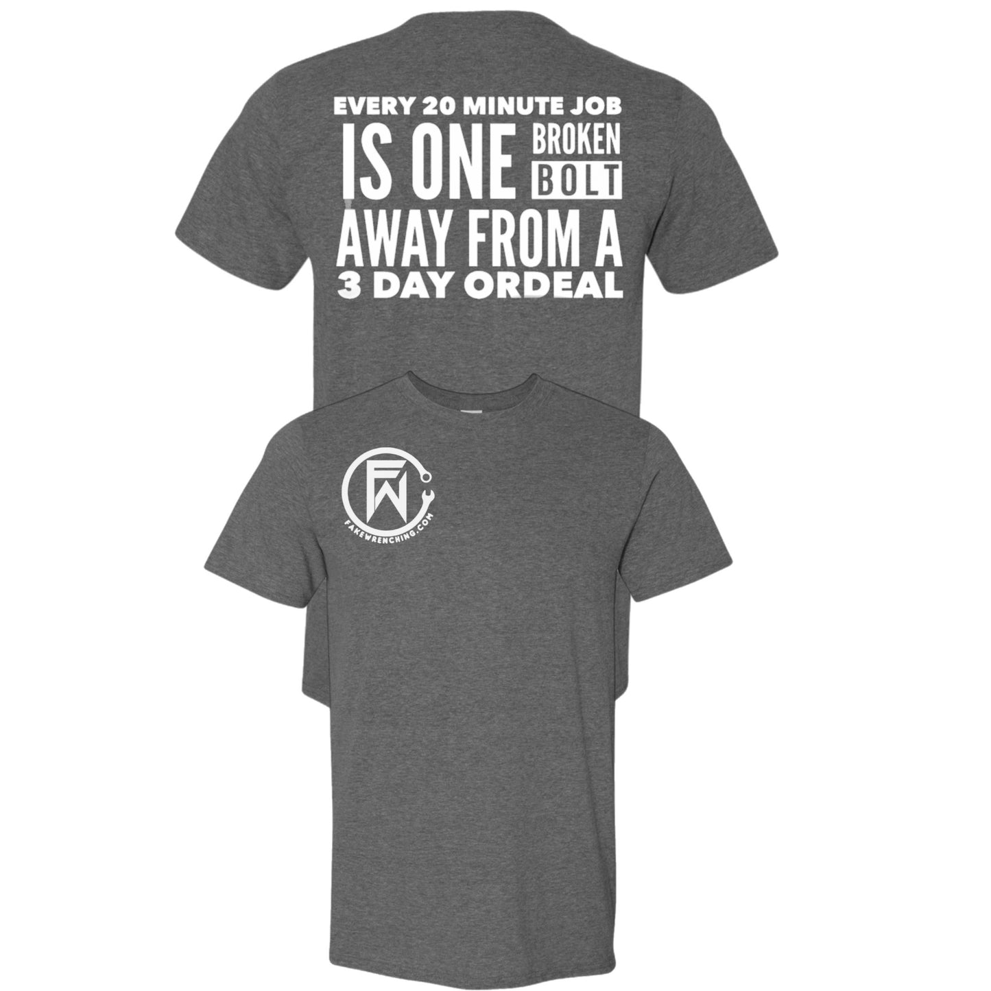 One broken bolt unisex shirt