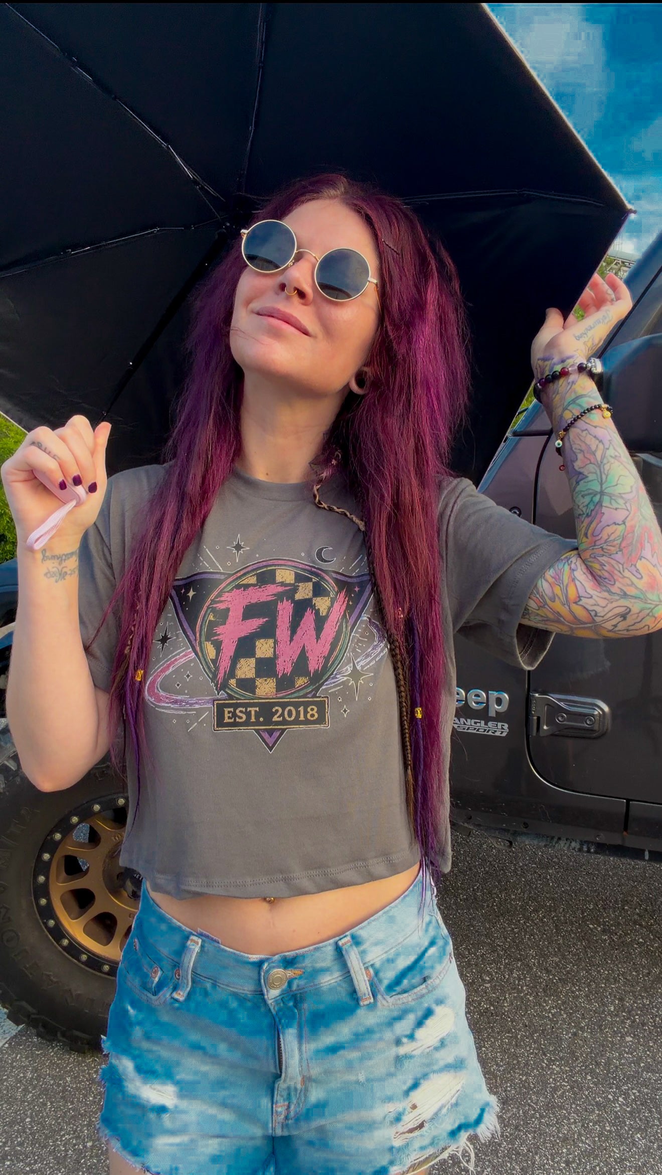Nova FW Boxy Crop Top