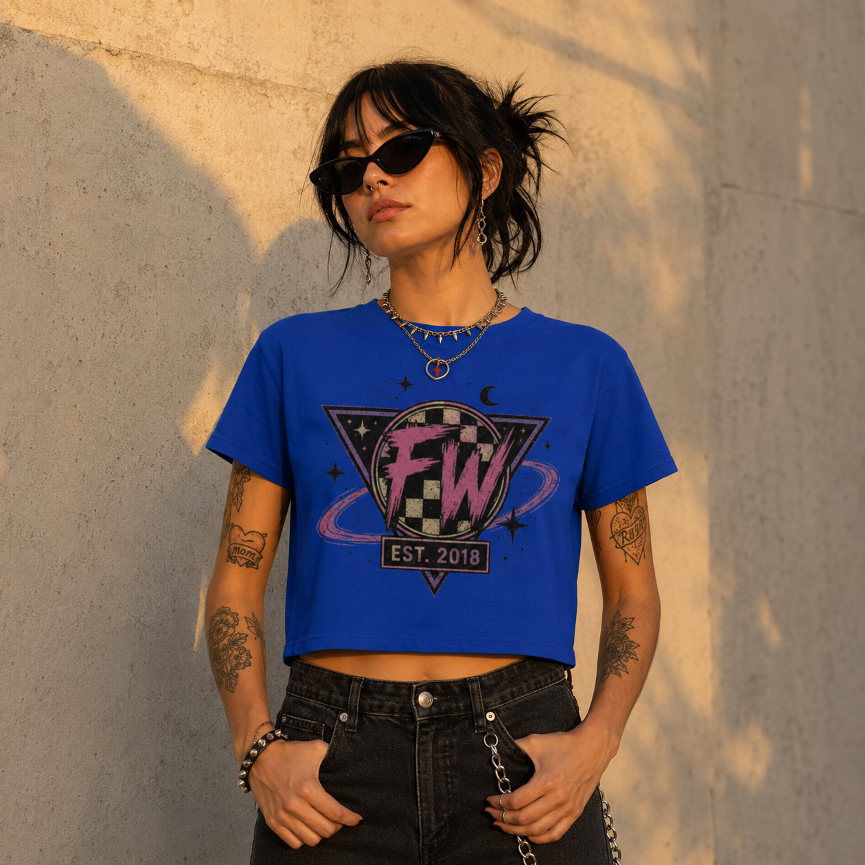 Nova FW Boxy Crop Top