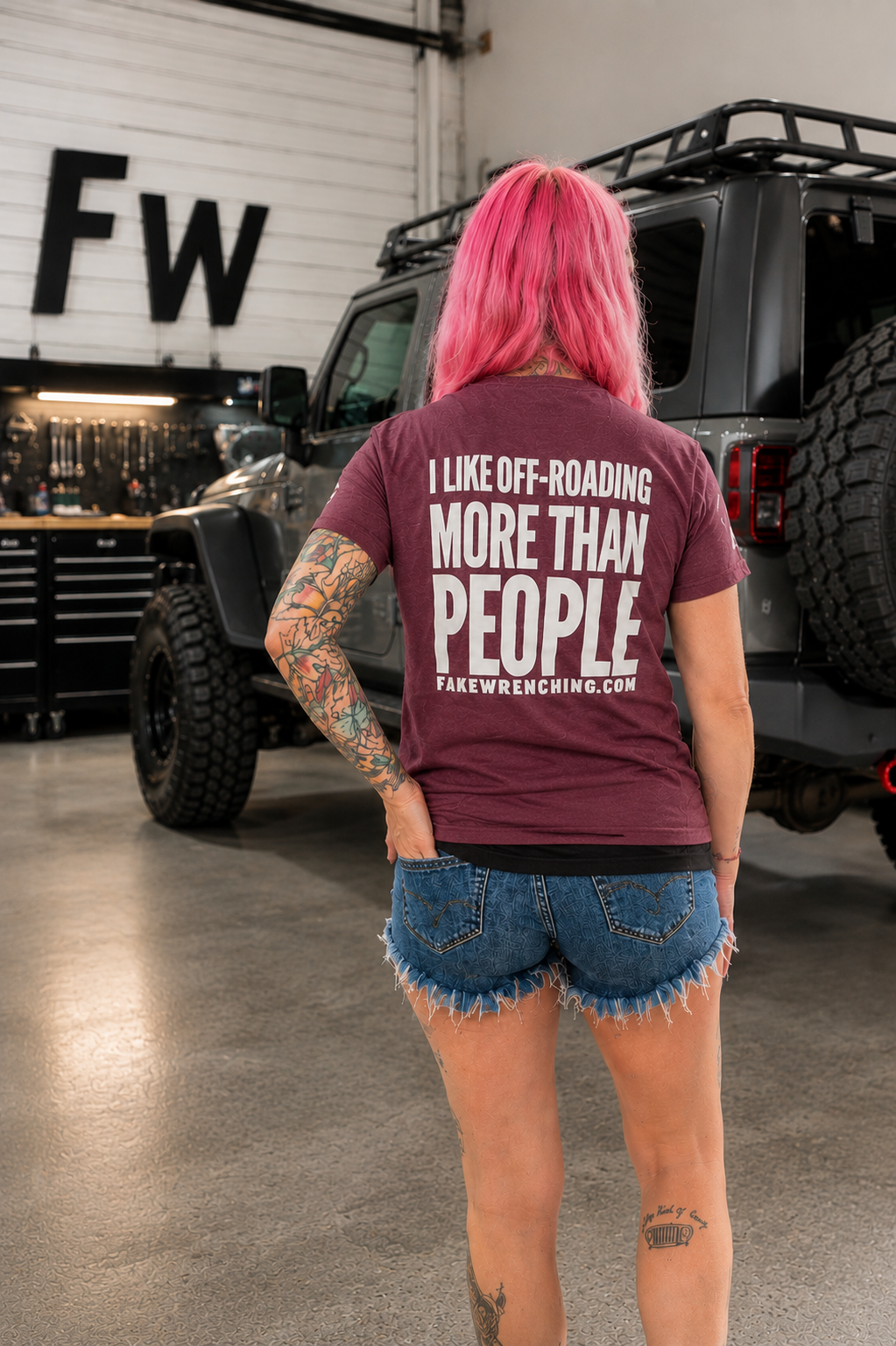 I like offroading more than people shirt