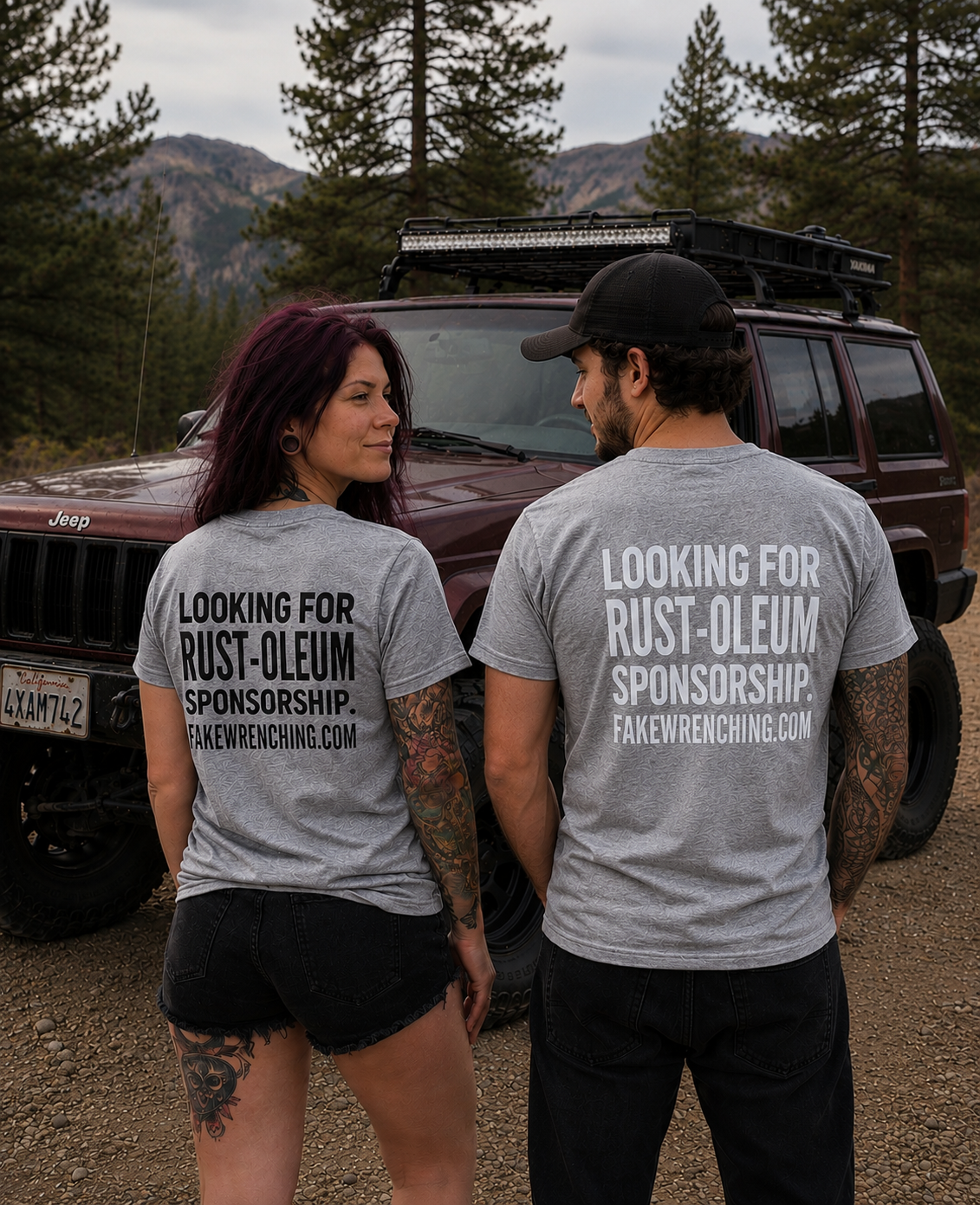 Looking for Rustoleum sponsorship shirt
