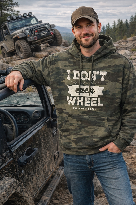I don’t even wheel camo hoodie