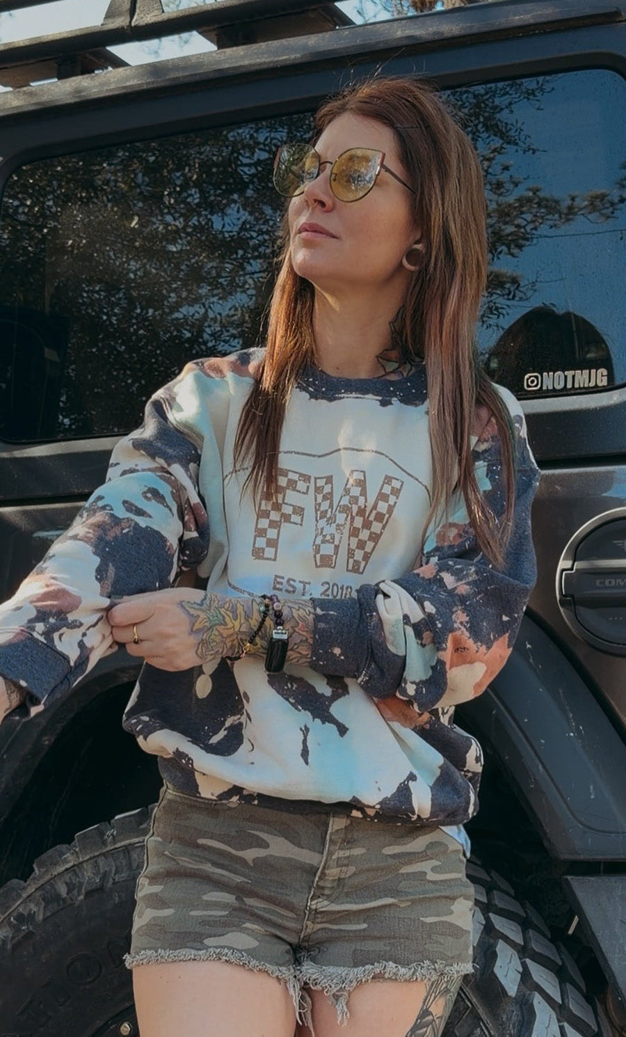 Cowhide FW Crewneck