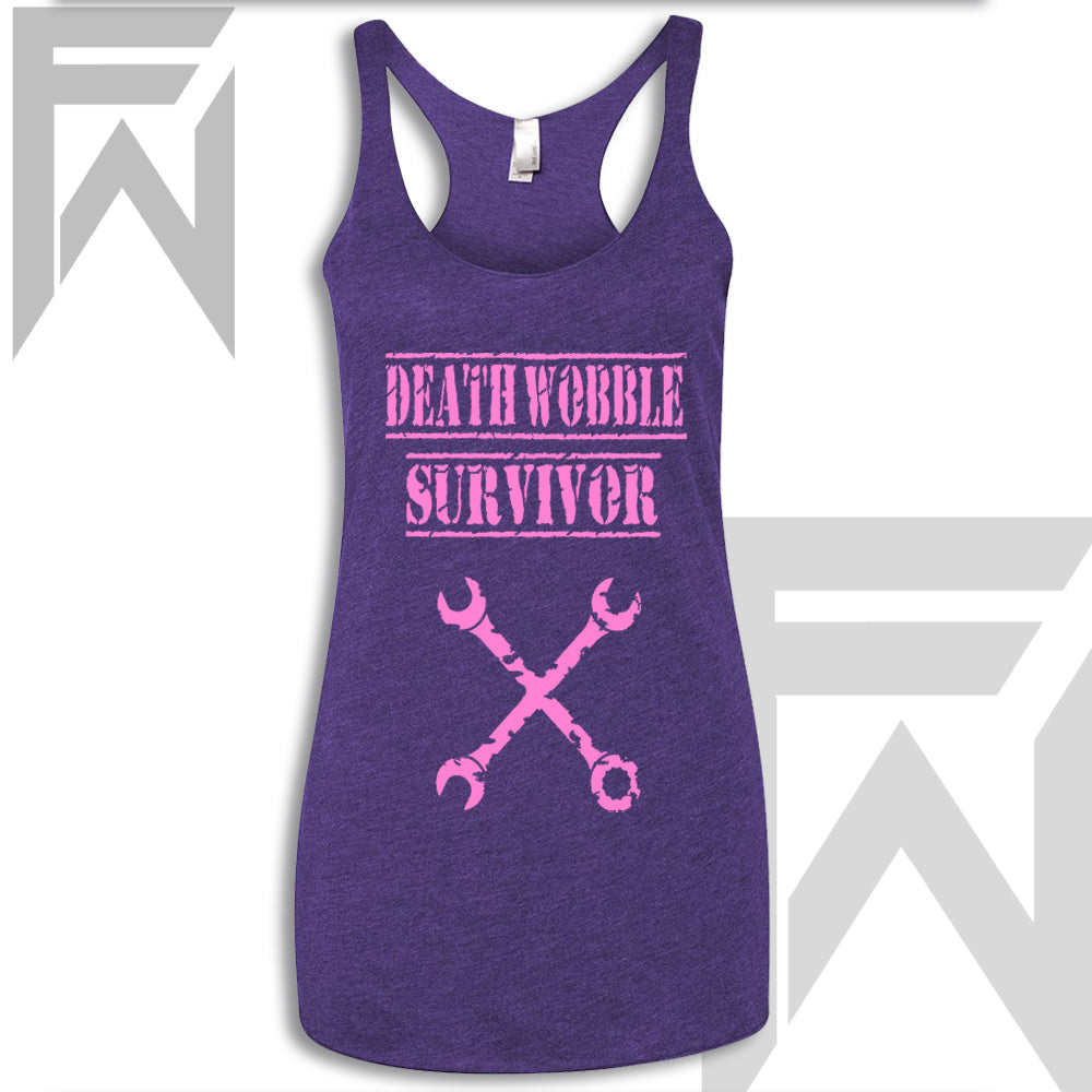 Death Wobble Survivor - Racerback Tank