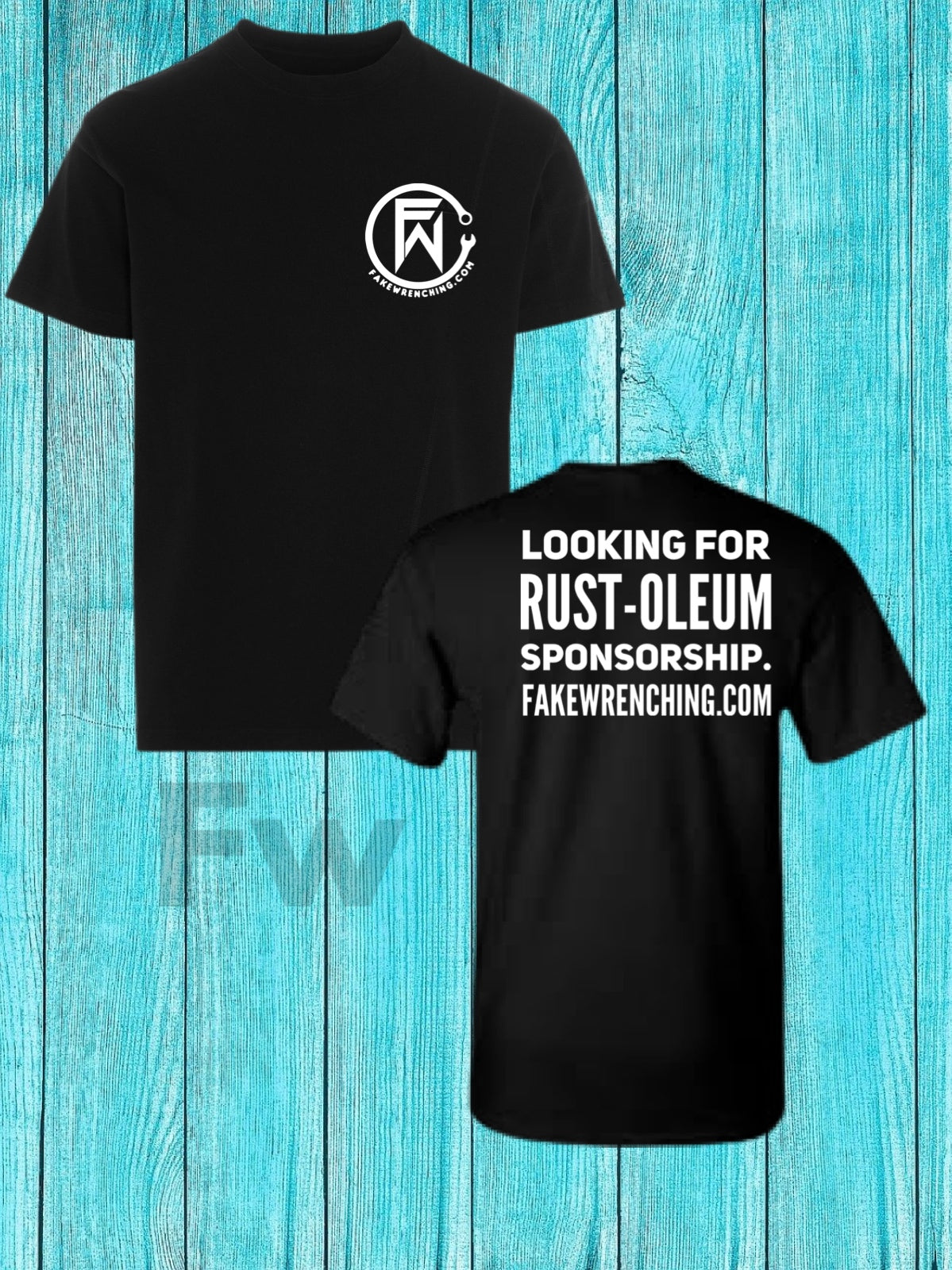 Looking for Rustoleum sponsorship shirt
