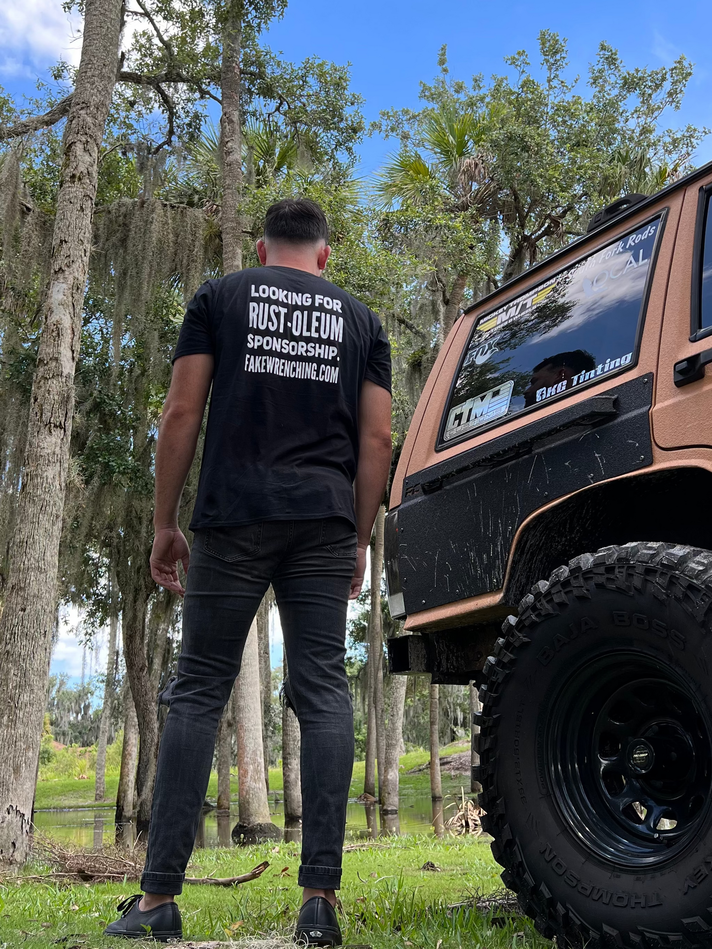Looking for Rustoleum sponsorship shirt